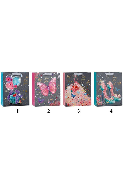 OEM Pungă cadou pentru copii NInvest KR 10020 L – decorativă, cu panglica