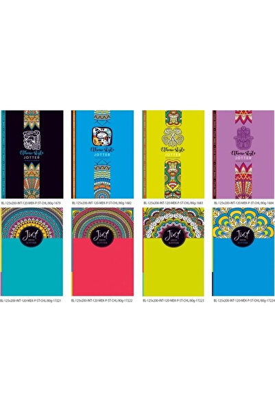 Fresh Caiet decorativ 125×205 mm, 120 pagini, copertă rigidă, modele asortate
