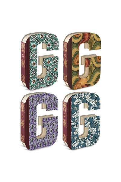 İF Alphabooks Caiet cu litera "G" – caiet exclusivist 195x145 mm, 120g/m²