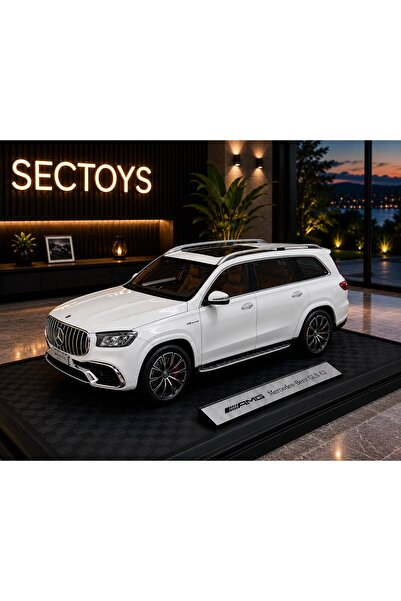 scntoys سيارة مرسيدس GLC 63 نموذجية مصبوبة بالقالب مع أبواب قابلة للفتح، سيار...