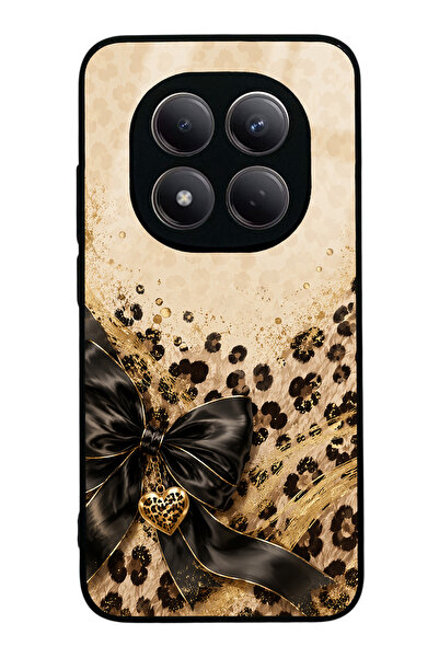 Spoyi Xiaomi Redmi Note 15 Pro Golden Leopard Heart Tasarımlı Glossy Telefon ...