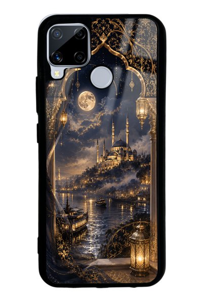 Spoyi Realme C15 Midnight Bosphorus Design Glossy Phone Case