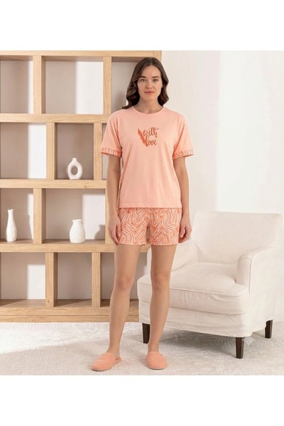Tatty Underwear طقم بيجامة نسائي منقوش