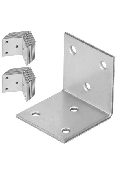 KOTARBAU Conector de construcții tip unghiular de tâmplărie, din oțel inoxida...
