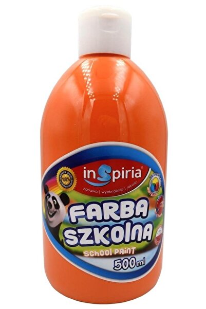 Inspiria Vopsea școlară, Inspiria, 500 ml, Portocaliu