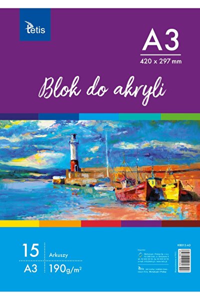 tetis Block de desen, Tetis, A3