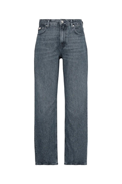 Calvin Klein 90s STRAIGHT BLUE AS, SCO, SH, 25 Gri Kadın Kot Pantolon