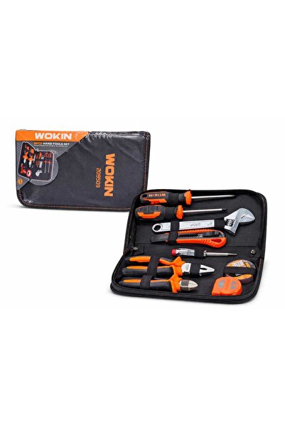 Wokin 9PCS Hand Tools Set with Voltage Tester – Screwdrivers, Adjustable Wren...