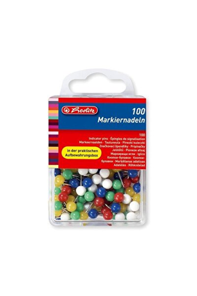 Herlitz Set creativ cu bile, 100 bucăți, multicolor
