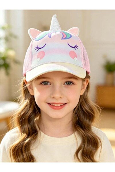 Five Dream House Kids Unicorn Baseball Cap 6-12 Years Old UV Protection Breat...