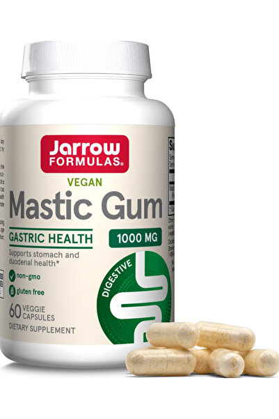 Jarrow Formulas Supplements, Mastic Gum 1000 mg, Supplement for Gastrointesti...