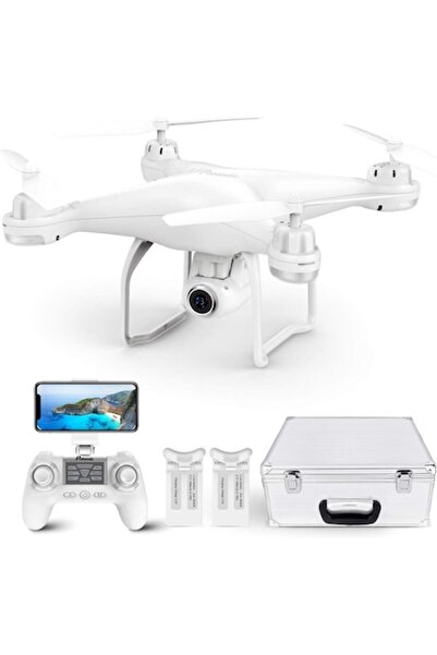 POTENSİC Dronă GPS T25, Cameră Full HD 1080P, FOV 120 ° Giroscop cu 9 axe, FP...