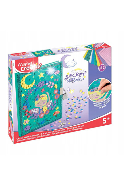 Maped Jurnal secret "Mozaice secrete", Creativ, 5+