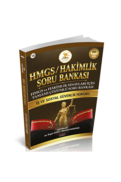 Savaş Yayınevi HUKAL HMGS-HAKİMLİK İş Hukuku Sosyal Güvenlik Hukuku Soru Bank...