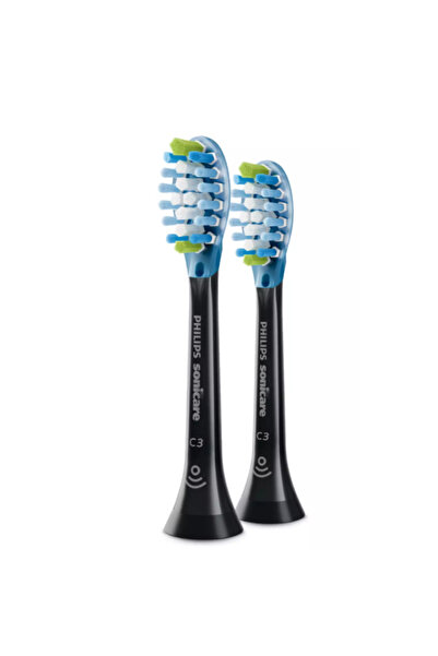 Philips Set de 2 capete de periuță electrică Premium Plaque Defence, duritate...