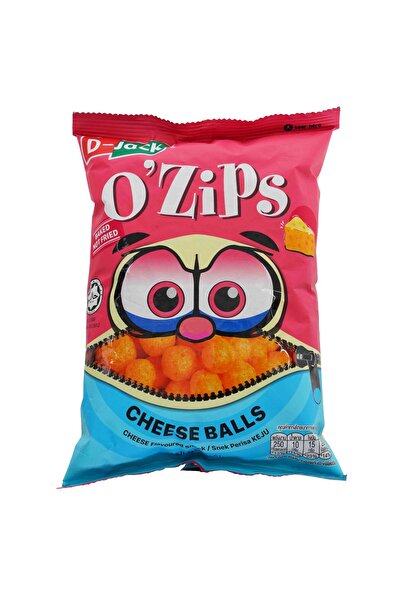 D-JACK O'zips Cheese Balls 45g