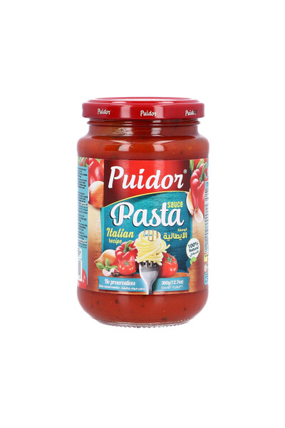 PUIDOR Pasta Sauce Italian Recipe 360g