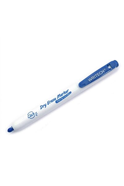 Writech Push-Button Dry Erase Marker Pen Blue