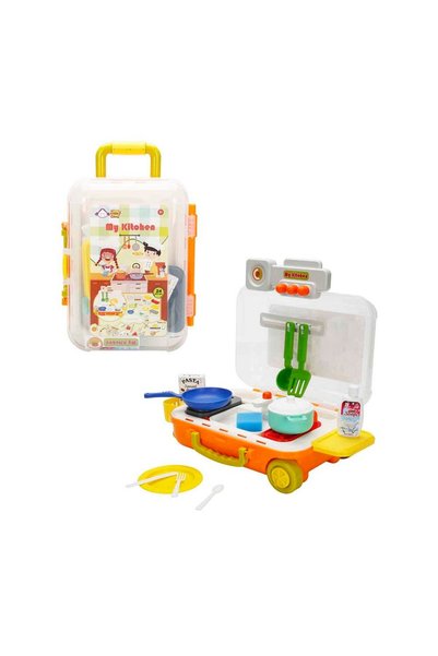 Sunman 4636 MUTFAK SET ÇEKÇEKLİ BAVUL
