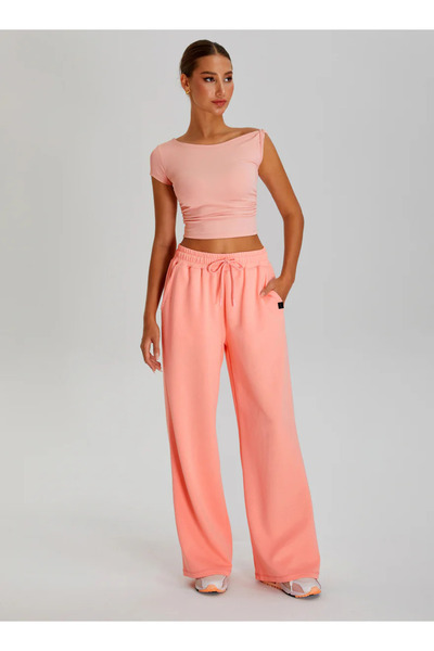 KAWN High Waist Oversized Wide Leg Joggers