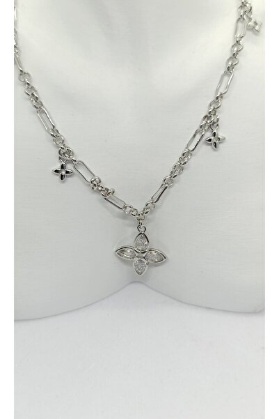 ndjewelry قلادة زهرة سيليستي (45+5 سم)