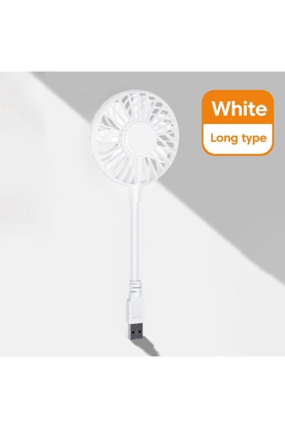 Choice1 White 2 Portable Small Fan USB Fan Mini Silent Office Desk Fan For Su...