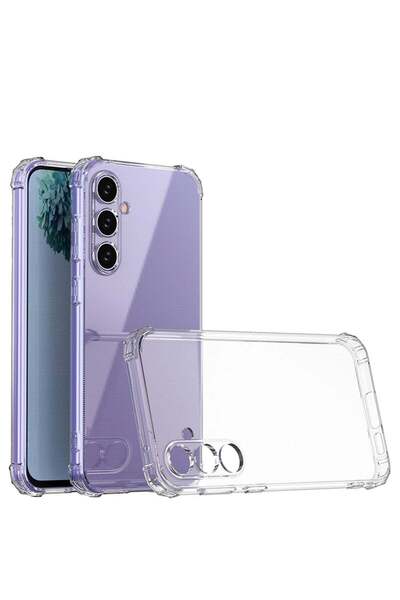 Mumianhua Case Samsung Galaxy S23 FE Clear Cover Case soft TPU Transparent Si...