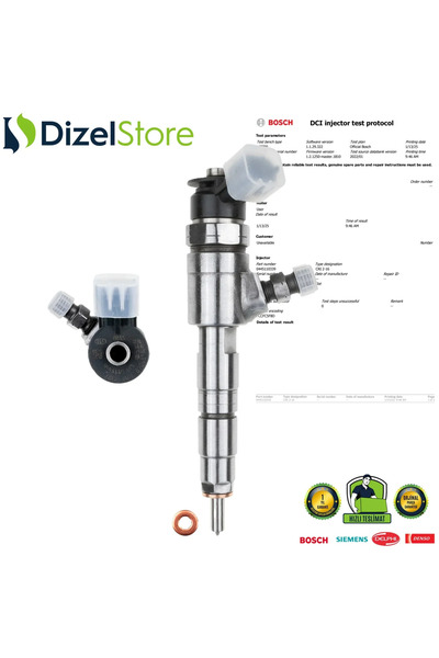 Dizel Store 0445110339 Yenilenmiş Bosch Enjektör Citroen DS Peugeot Ford Fies...