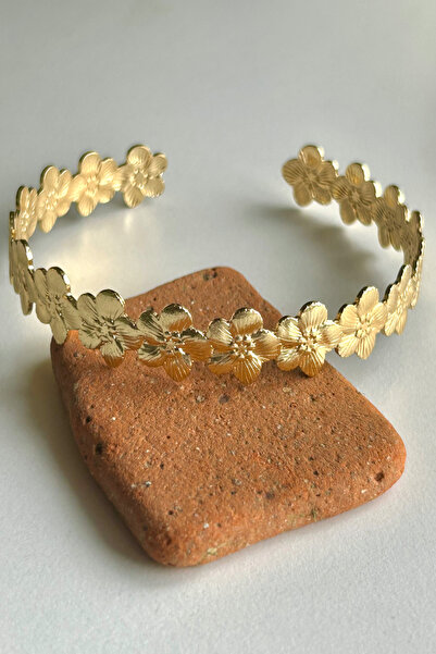 SEHERDEN Floral Patterned Arm Bracelet |   Pazu Bracelet - Adjustable