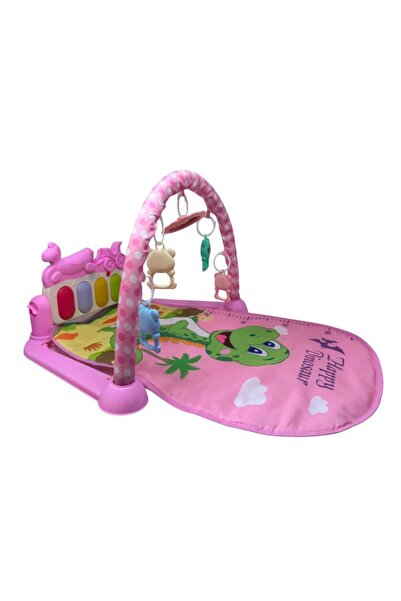 Salamandra Kids Covoras tip Saltea și Centru de Activități bebe cu pian muzic...