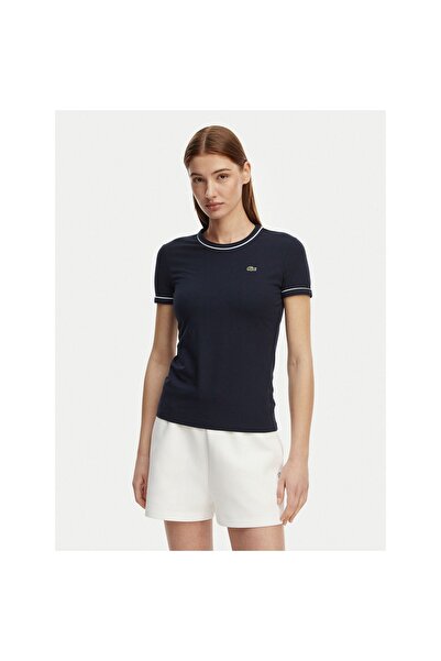 Lacoste Tricou de damă TF5289 Bleumarin