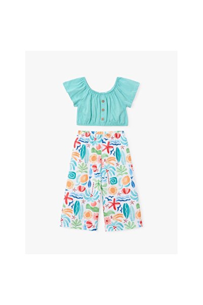 MAYORAL Set top și pantaloni pentru fete 3597 Multicolor