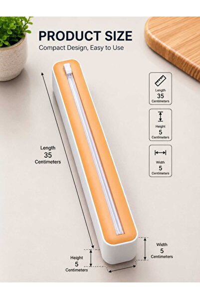 Other Wall Mounted Plastic Wrap & Foil Dispenser with Cutter