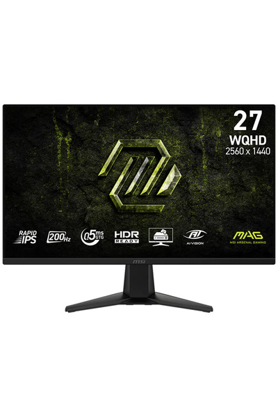 MSI MAG 275QF E20 27 inc 200Hz 0.5ms HDMI DP G-Sync FreeSync Premium HDR Read...