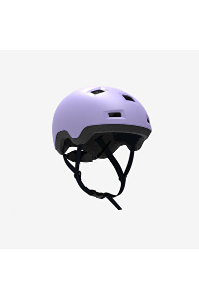 Decathlon Btwin Çocuk Paten/Kaykay/Scooter/Bisiklet Kaskı - Lila - B100