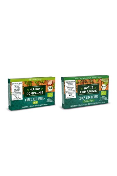 Natur Compagnie Pachet Cuburi Bio – Verdețuri cu Busuioc și Cimbru 8 cuburi +...