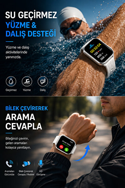 SEYUWATCH Watch S11 Pro Akıllı Saat Iphone Ve Android Tüm Telefonlara Uyumlu smartwatch
