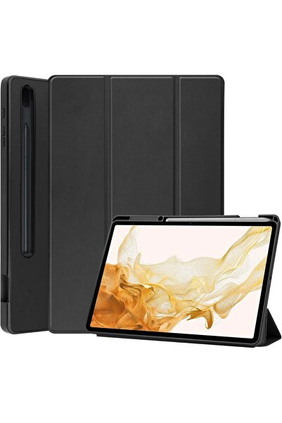SIGLOO Θήκη Clamshell για Samsung Galaxy Tab S8 Plus S7 FE S7 Plus Μαύρο Ματ ...