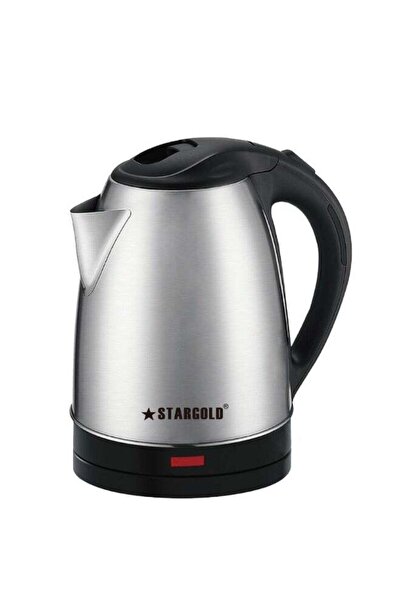 Stargold Electric Kettle, 1.5L Capacity, 1500W, Quick Boil, Stainless Steel D...