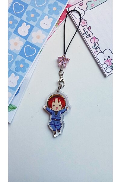 Atölye Moonlit Hetalia Akrilik Telefon Süsü Charm
