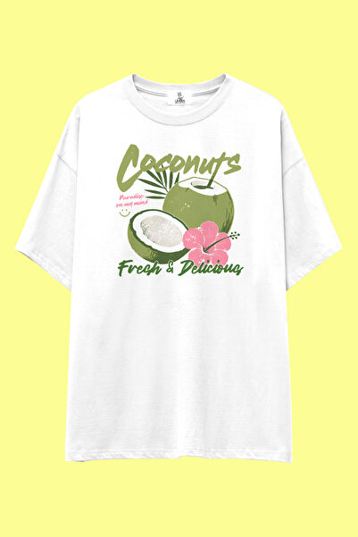 UmbraWear Fresh Mood Club T-Shirt |   Unisex 100% Cotton White Fruit Printed ...