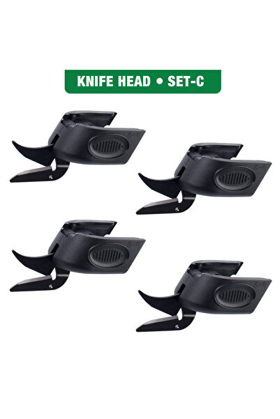 Choice SET-C-4Pcs Electric Scissors Spare Blades, Home Manganese Steel Blades...