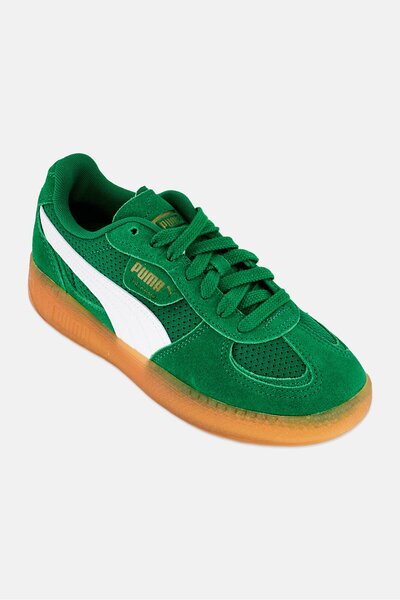 Puma Women Palermo Moda Vintage Lace Up Training Shoes, Green