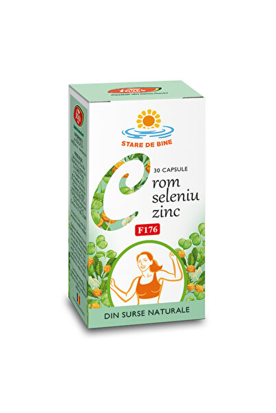 Fares Crom + Seleniu + Zinc (F176) 30cps