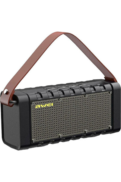 AWEI Y668 Ηχείο Bluetooth 20W με αυτονομία μπαταρίας έως 5 ώρες Μαύρο