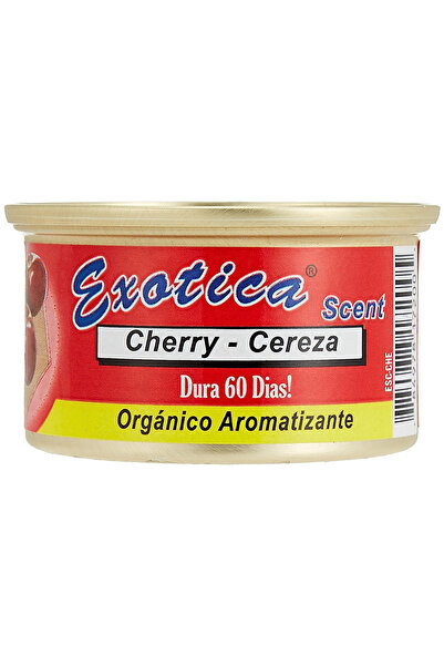 Exotica Cherry Air Freshener Can, Long Lasting 60 Day Fragrance for Car Home ...