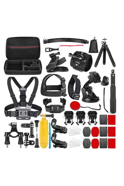 Arabest 50 In 1 Action Camera Accessory Kit,Compatible with Hero 13 12 11,OSM...