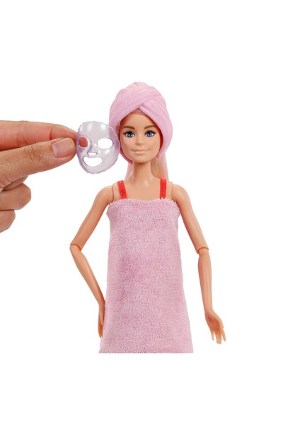Barbie Papusa Party Unboxed, Glam Red Original, 10 surprize, JFY68