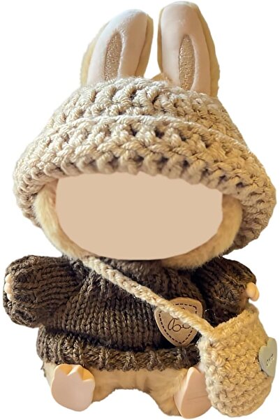 Arabest Doll Clothes,Handcrafted Crochet Set for 15cm/17cm Dolls,Premium Outf...