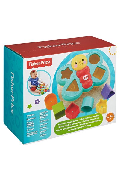 FISHER PRICE Jucarie bebelusi - Fluture pentru sortat forme